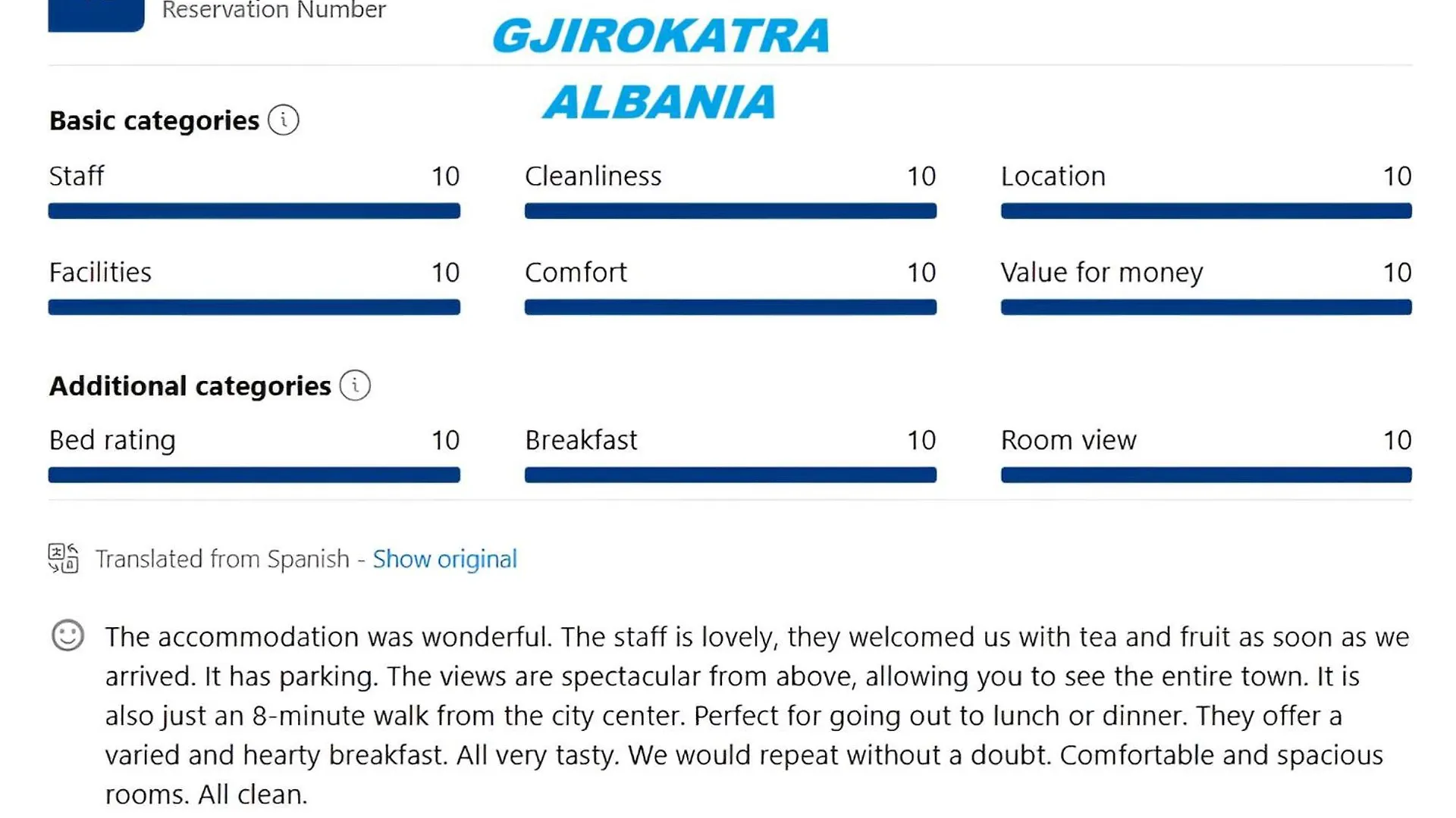Guri Guesthouse Gjirokastër Frühstückspension